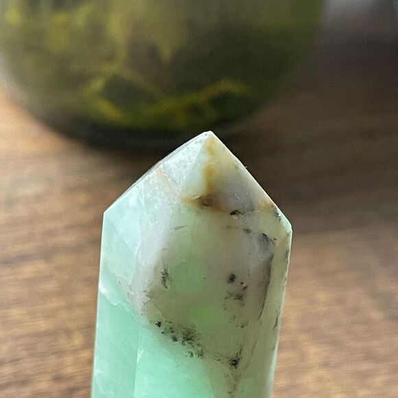 Caribbean calcite tower small banding standing point polished decor natural - Picture 3 of 9